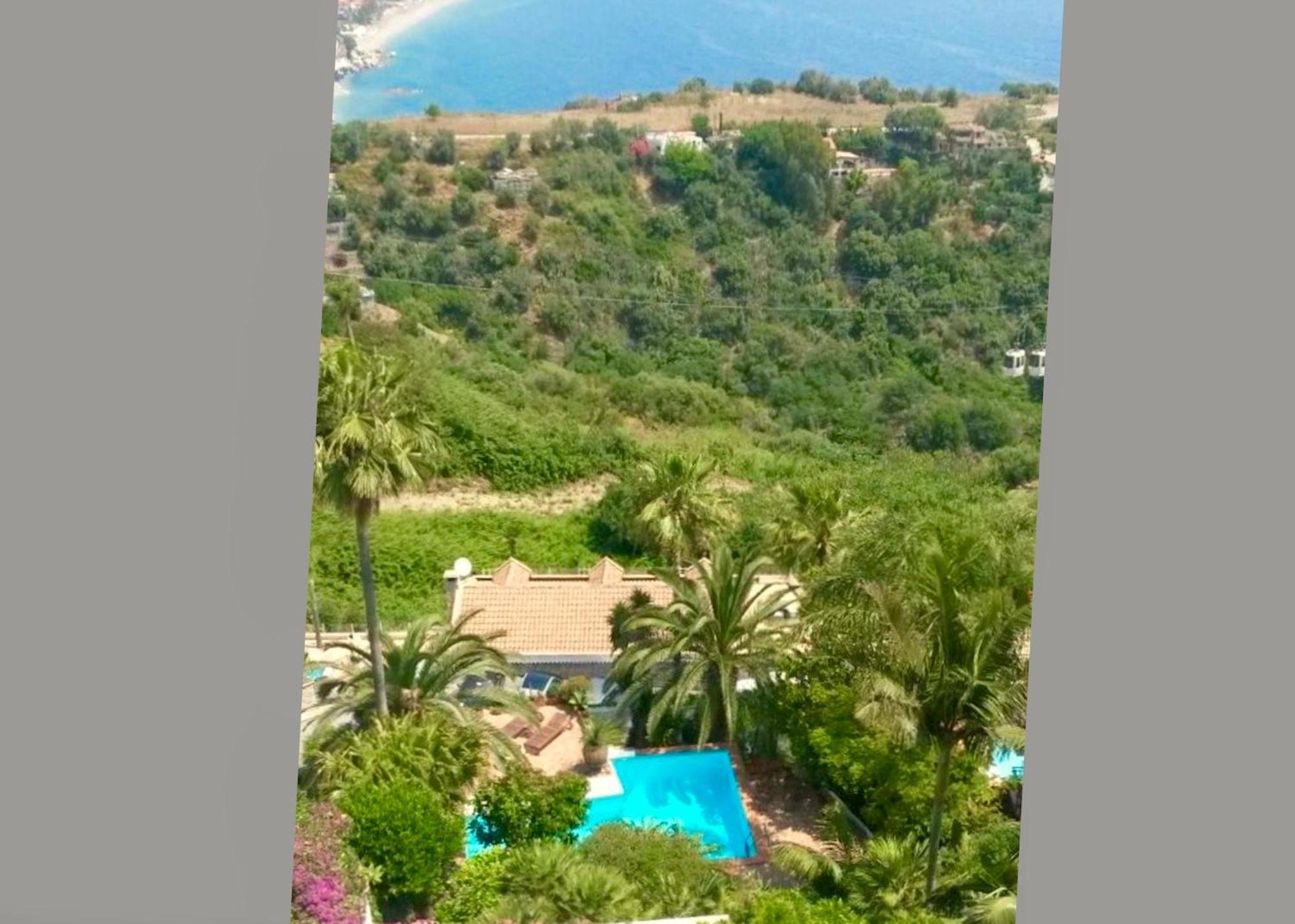 Villa Lou Taormina Private Villa With Panoramic Sea View Pool المظهر الخارجي الصورة