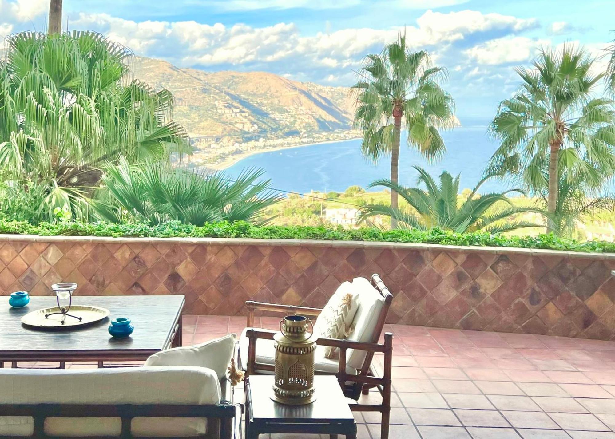 Villa Lou Taormina Private Villa With Panoramic Sea View Pool المظهر الخارجي الصورة